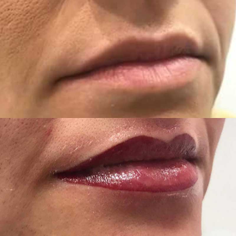 A lip liner tattoo can dramatically enhance the appearance of your lips  giving you a fuller and more defined shape A tattoo will eliminate the  need to use a lip liner pencil